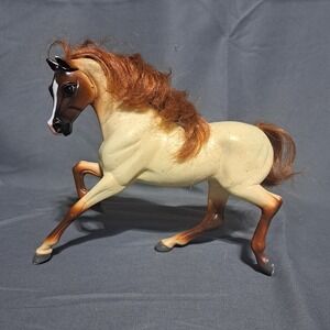 VTG Breyer Reeves 7" Horse Brown Ivory Hard Plastic
